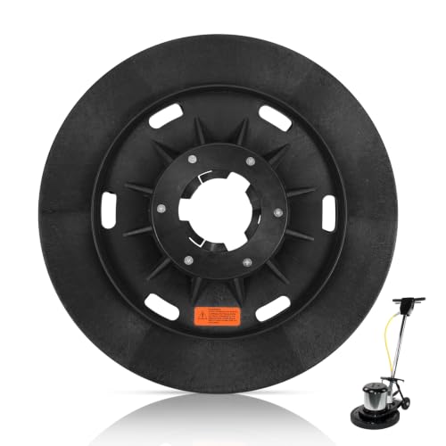 19-Inch Floor Buffer Pad Driver Holder for 20-Inch Buffers - Universal Scrubber Attachment