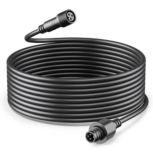 16Ft Weatherproof Extension Cable for Govee Outdoor String Lights - Compatible with H7039 H7037 H7038