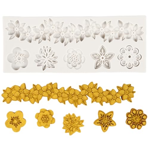 Flower Lace Silicone Mold for Cake Decorating - Style A