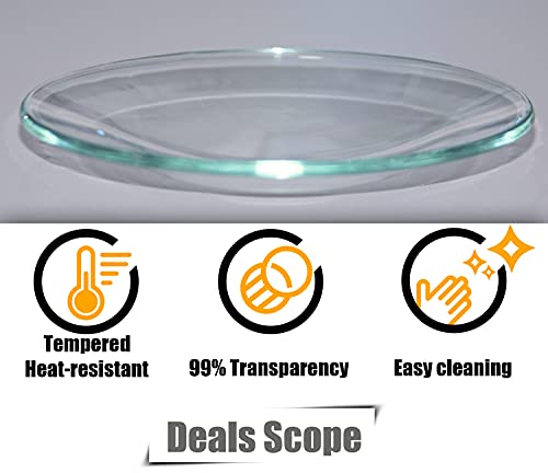 Wax Warmer Plate 4 Inch Clear Replacement Dish for Melts & Oils - Variation 2