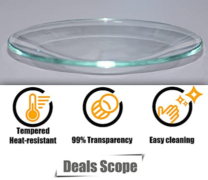 Wax Warmer Plate 4 Inch Clear Replacement Dish for Melts & Oils - Variation 2