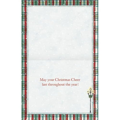 Boxed Christmas Cards Set with Holiday Artwork - 18 Cards & Envelopes