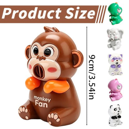 Mini Clip-On Cat-Shaped Fan for Cups & Bowls, Travel Food Cooler E