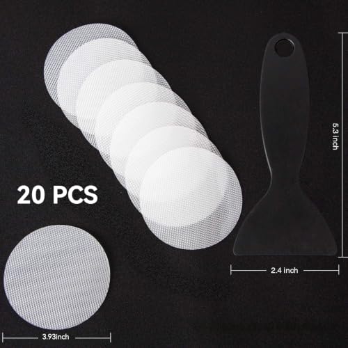 20 Pack Non-Slip Shower Floor Stickers - Transparent Bathroom Safety Decals