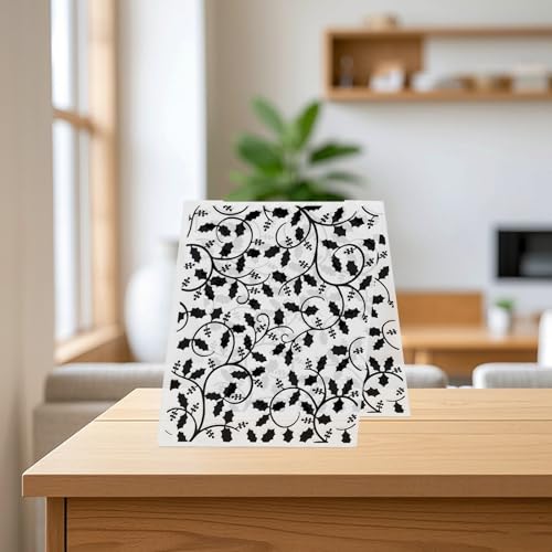 Holly Tree Embossing Folder for Spring and Christmas Card Making - Style2