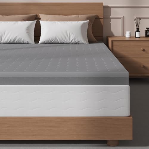 Sleepmax 3 Inch Extra Firm Queen Mattress Topper - Pain Relief Memory Foam