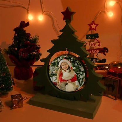 Christmas Tree Resin Photo Frame Mold - Silicone Craft Mold for Epoxy Crafts