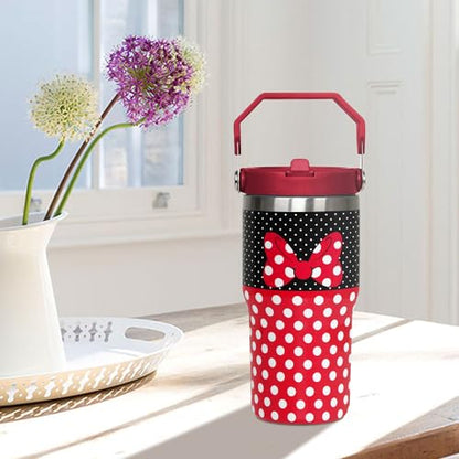 20 Oz Cartoon Mouse Tumbler with Lid & Flip Straw - DSN-2
