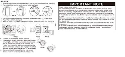 Intex 64417E Comfort Plush Elevated Dura-Beam Airbed with Built-in Electric Pump, Bed Height 22", Queen