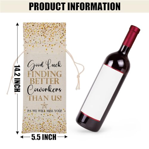 Housewarming Gifts New Home New Apartment Gifts Wine Bag First Apartment Gifts for Women Men Lady Teacher Doctor Friend Daughter Him Her Congratulations Wine Bags