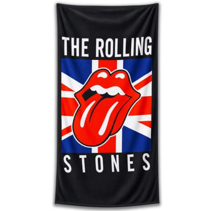 Large Beach Towel Set - Rolling Stones Microfiber Pool & Bath Towel