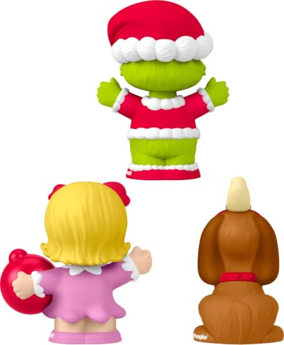 Little People Collector Dr. Seuss How the Grinch Stole Christmas Set - Holiday Figurines