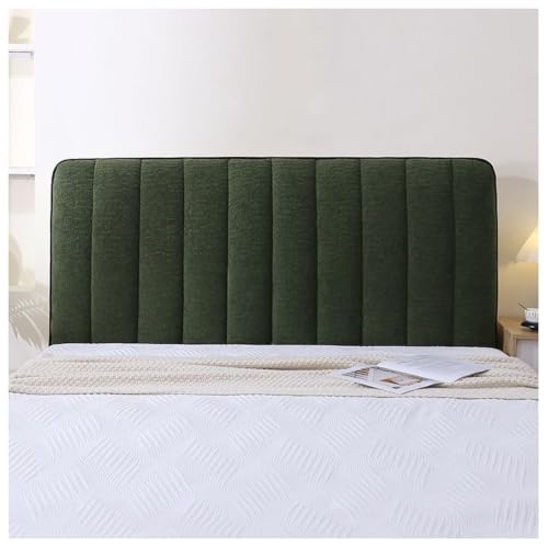 Green Padded Headboard Cover for Full to Queen Size, 160x70cm
