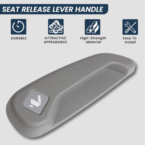 Left Side Driver Seat Recliner Handle Lever for 2021-2026 Honda Odyssey, Gray