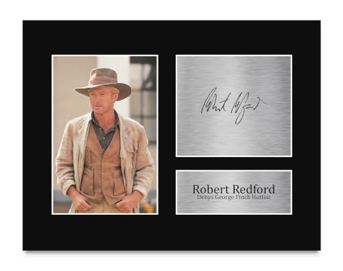 Unframed Signed Robert Reford Movie Autograph Photo - Out of Africa Fan Gift US Letter