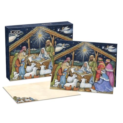 Star of Wonder Christmas Cards Set with Susan Winget Artwork - Holiday Greetings, Boxed