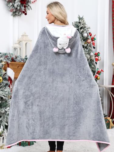 Possum Gifts for Women Cozy Wearable Blanket Hoodie - Funny Christmas Gift