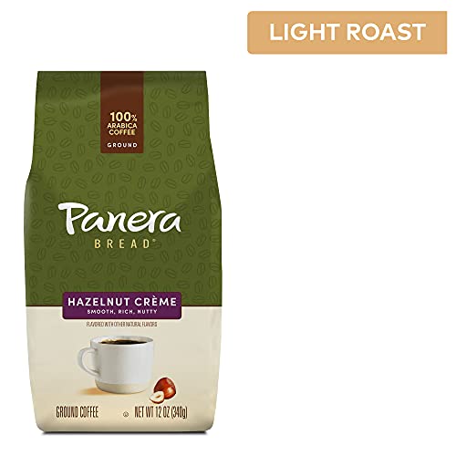 Panera Hazelnut Crème, Ground Coffee, Flavored Coffee, Bagged 12oz.