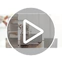 4 Tier Laundry Basket Organizer - Vertical Laundry Hamper with Wheels - C