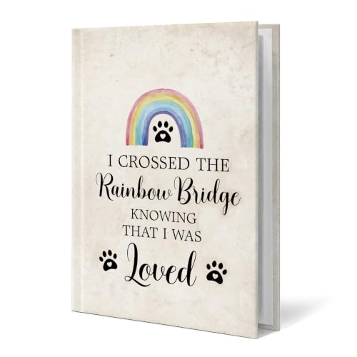 Pet Memorial Gifts 4x6 Photo Album Holds 36 Photos - Loved Paw