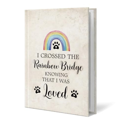 Pet Memorial Gifts 4x6 Photo Album Holds 36 Photos - Loved Paw