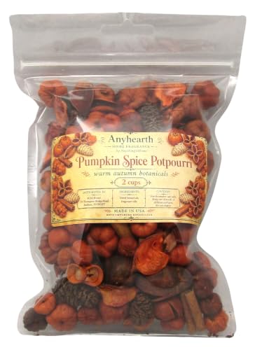 Pumpkin Spice Potpourri Bag - Fall Decor & Fragrance 2 Cup