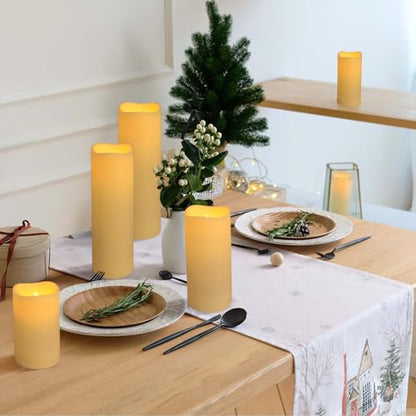 144-Pack Ivory Flameless LED Candles with Remote & Timer - Wedding & Holiday Decor