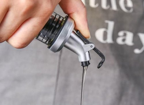 HORNO 5 Pack Oil Spouts, Olive Oil Vinegar Bottle Stopper Dispenser, Leakproof Bottle Spouts for Vinegar, Salad, Wine, Etc