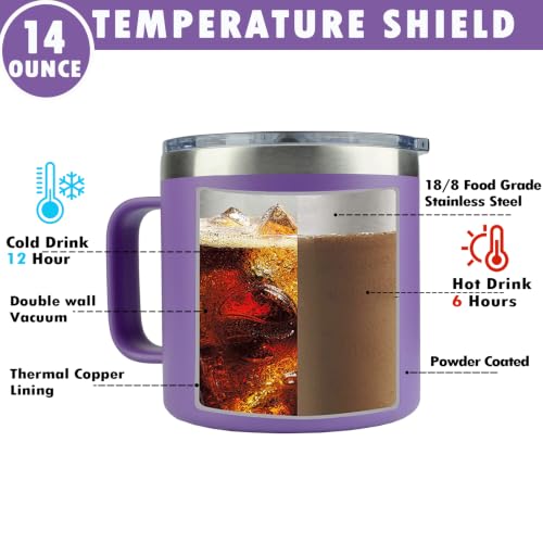 14oz Nana Mug - Purple - Gift for Grandma Birthday Christmas Mothers Day