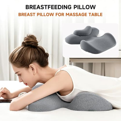 Face Down Massage Pillow for Relaxation and Cervical Support