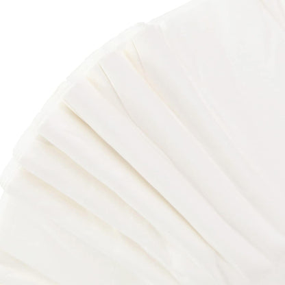 Skiennix White Cupcake Liners - 100 Count Square Baking Cups, Food Grade & Grease Resistant
