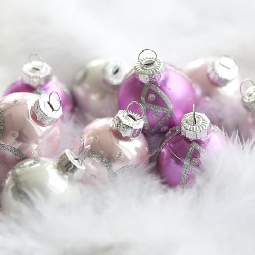 Silver 5/8 Inch Christmas Ornament Caps - 100 Pack Replacement Metal Hangers