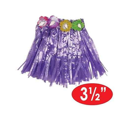 Beistle Kitchen Drink Hula Skirts, Multicolored, 0 US