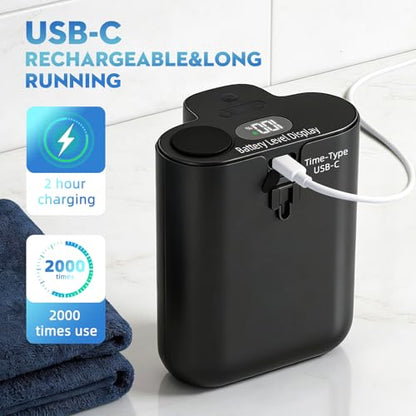 Touchless Automatic Soap Dispenser Wall Mount 16.9oz Black Liquid