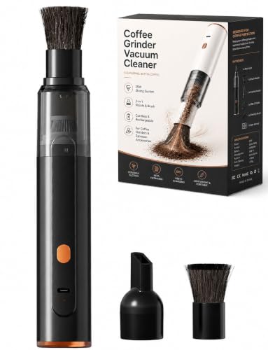 Coffee Grinder Vacuum Cleaner Black1 25W Handheld Dust Remover