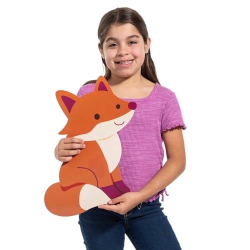 Religious Harvest Bulletin Board Set with Fall Animals and Leaves - 79 Pieces