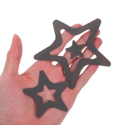 Star-Shaped Non-Slip Shower Stickers for Bathroom Safety - 24 pcs