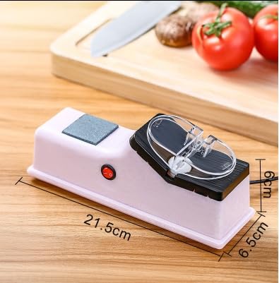 Surudoisharp Pro Electric Knife Sharpener, 2025 NEW Surudoish Sharp Pro, Surudo Sharp Pro, Surudoisharp Pro Electric Knife Shaper, 5 Seconds for Quick Sharpening & Polishing With Protective (3pcs)