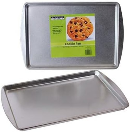 Cooking Concepts Nonstick Cookie Pans - Set of 3 | 13" x 9" x 1" for Perfect Baking Results