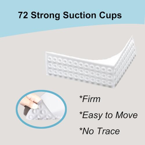 Shower Splash Guard for Bathtub - White Silicone Corner Water Barrier