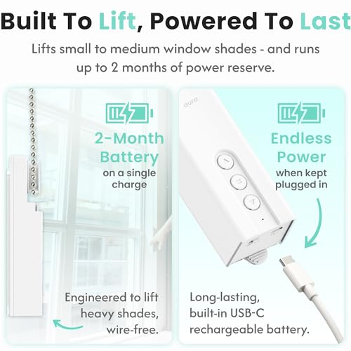 WiFi Motor for Beaded Chain Roller Shades - Smart Home Automation