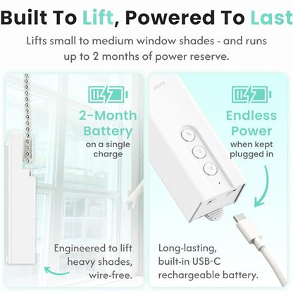 WiFi Motor for Beaded Chain Roller Shades - Smart Home Automation