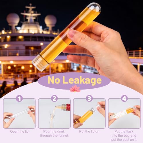 12-Pack Disguised Tampon Flask Set - 18oz Secret Liquor Containers for Parties