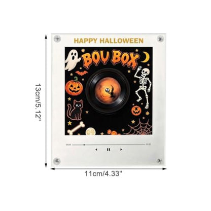 Magnetic Fridge Music Box with Lights & NFC Playback - Halloween Decor