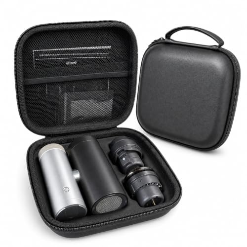 Hard Carrying Case for Shark Chill Pill Fan with Mesh Pocket, Travel Protective Storage