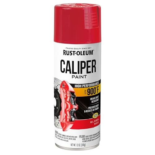 Rust-Oleum 251591 Caliper Spray Paint, 12 oz, Red