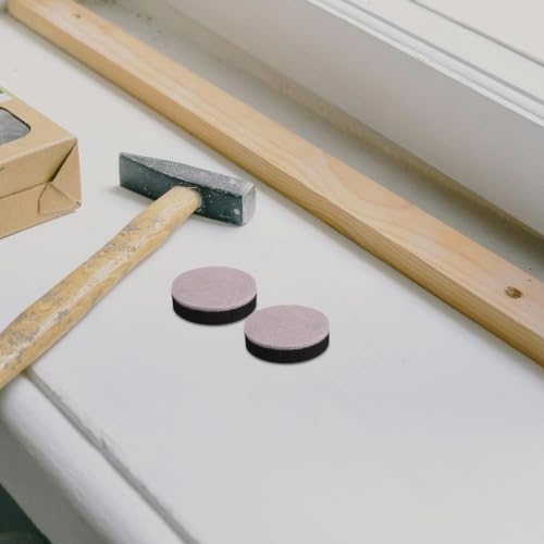 Self Adhesive Round Bed & Furniture Risers - 2.36 Inch Height Lift Pads for Sofa Couch Table Legs
