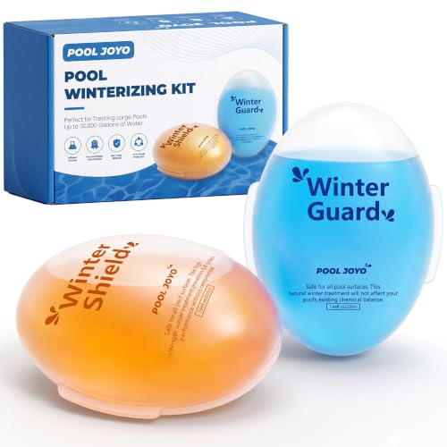 Pool Winterizing Kit for Above Ground & Inground Pools - 2 Capsules, Up to 30,000 Gallons