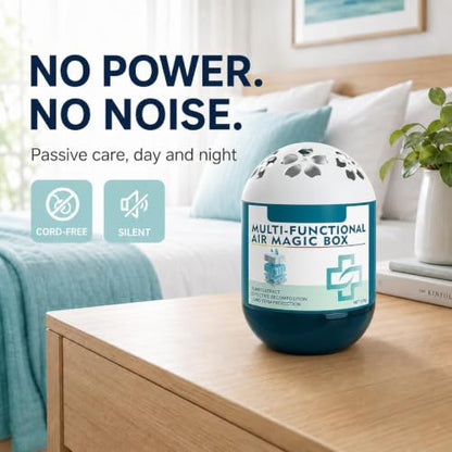 Passive Air Purifier with Natural Plant Extracts for Dust Odor Removal