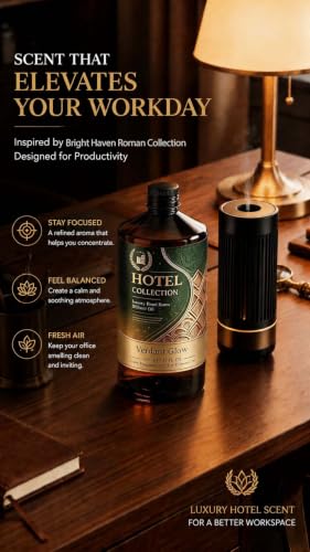 Large Hotel Diffuser Oil - Inspired by Paris Hotel Scent 500ml - Verdant Glow